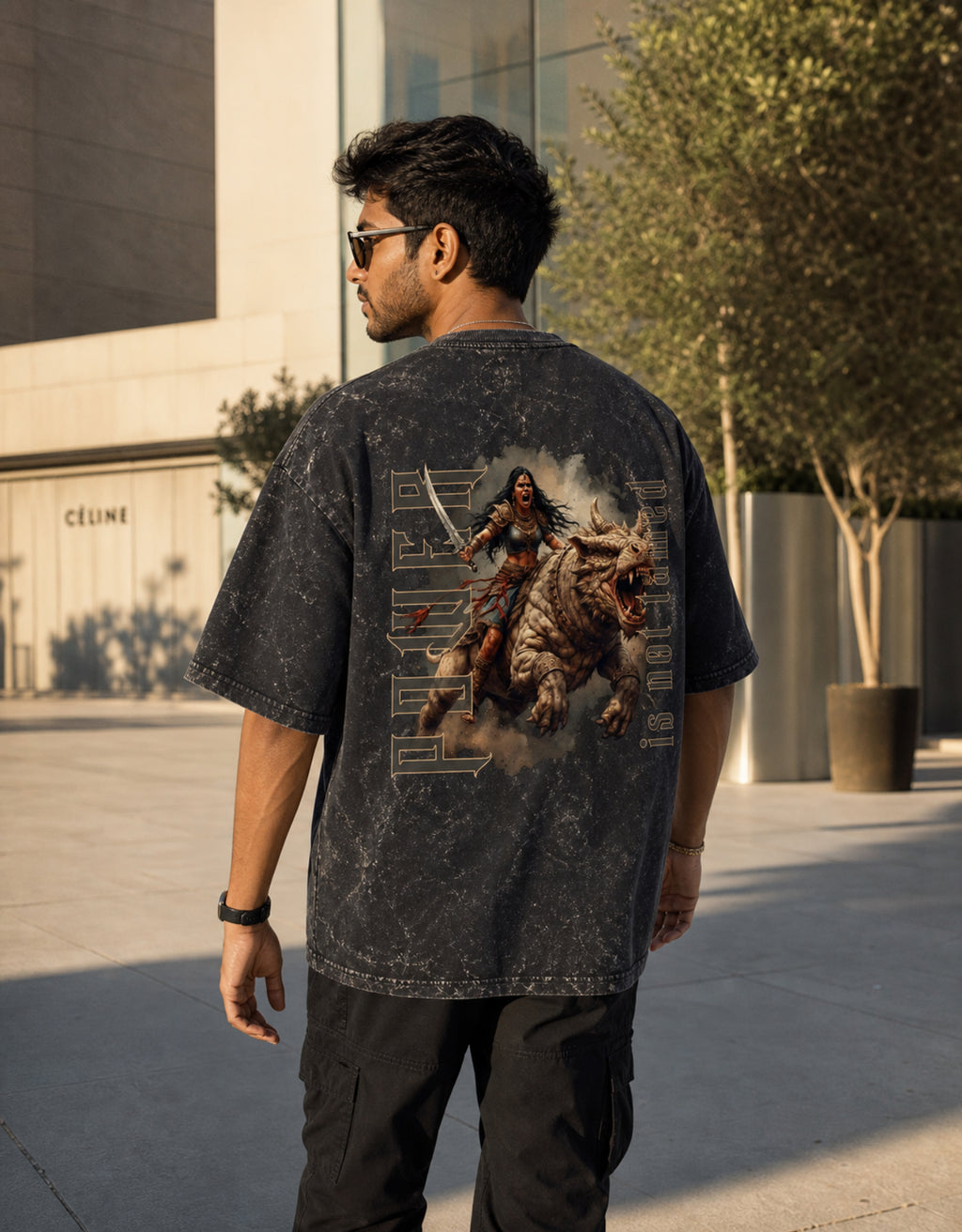 Power : Untamed | Uni Oversize Acid Wash