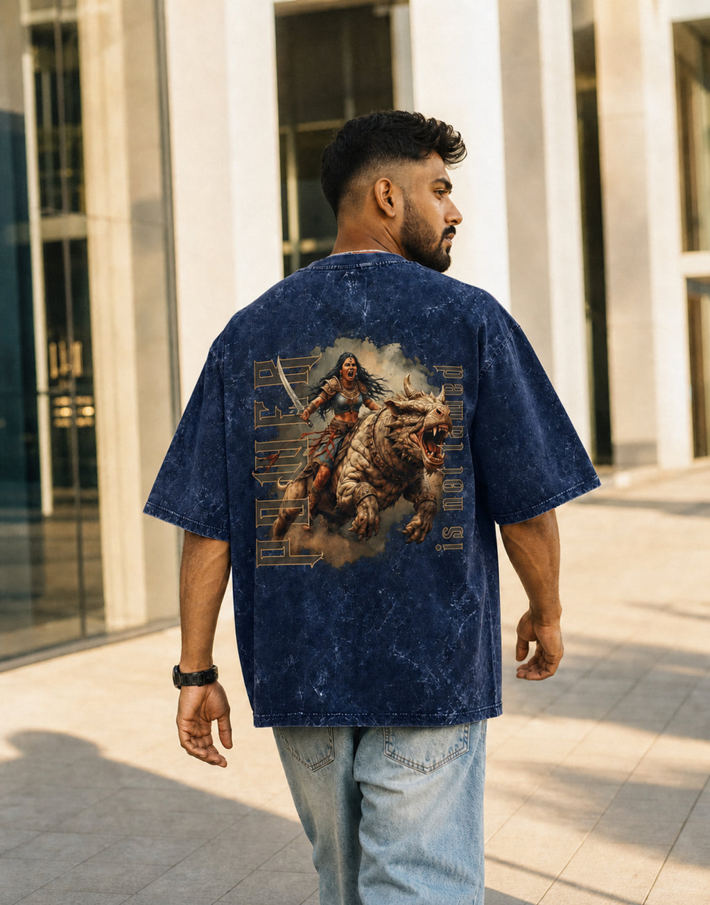 Power : Untamed | Uni Oversize Acid Wash