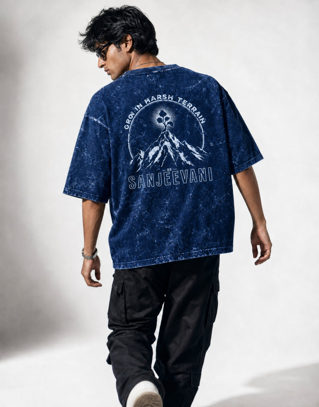 Sanjeevani | Acid Wash - Uni Oversize