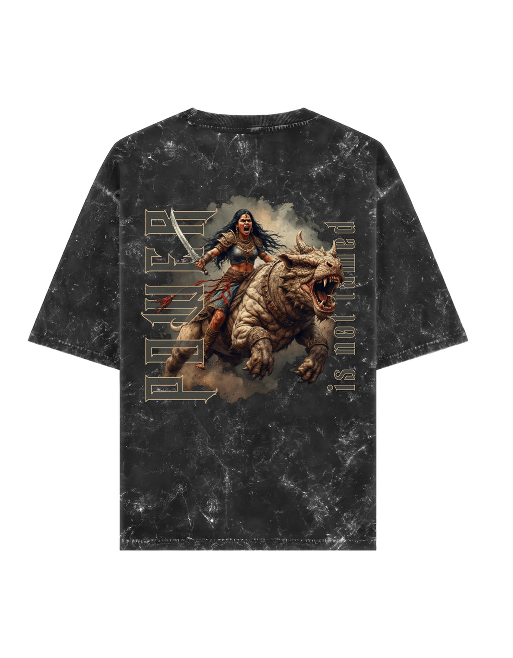 Power : Untamed | Uni Oversize Acid Wash