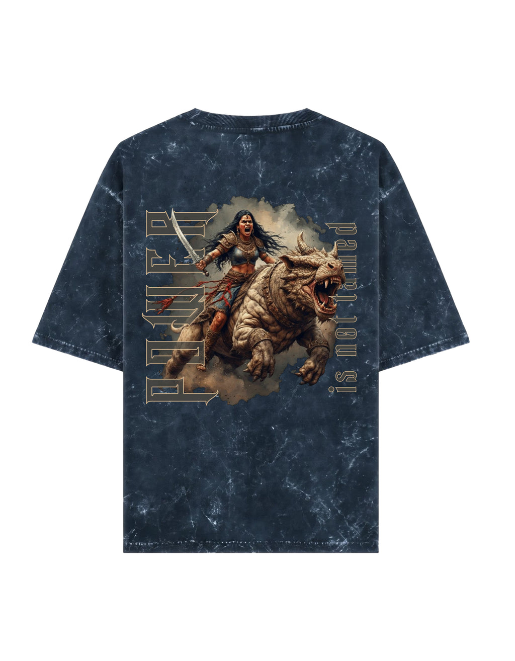 Power : Untamed | Uni Oversize Acid Wash